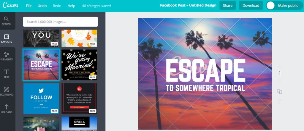 Canva Design Layout