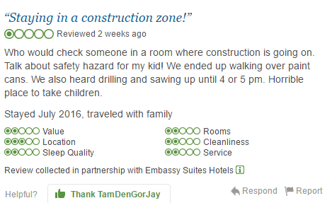 Bad construction review