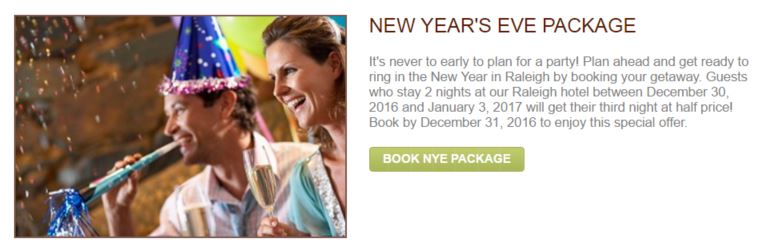 new years eve special offer example