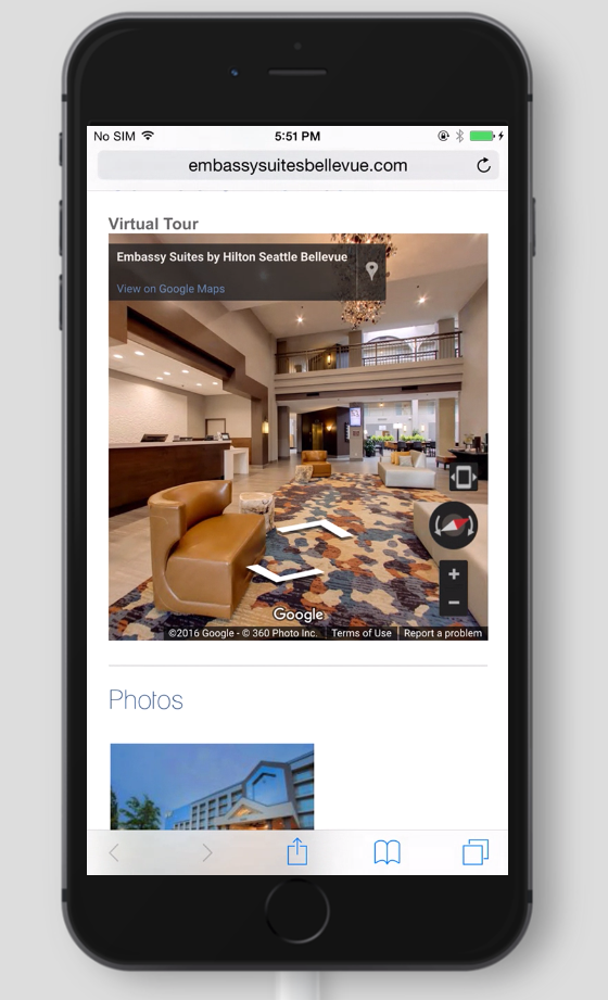 Virtual Tour Mobile