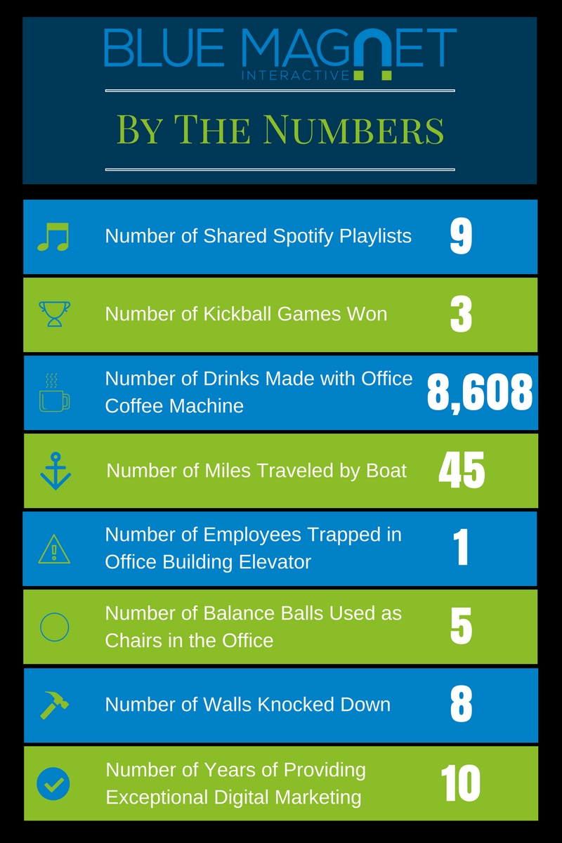 Blue Magnet Interactive By the Numbers