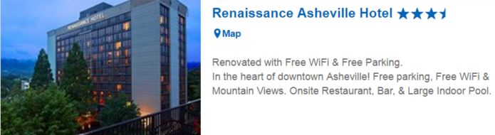 renaissance asheville expedia ad