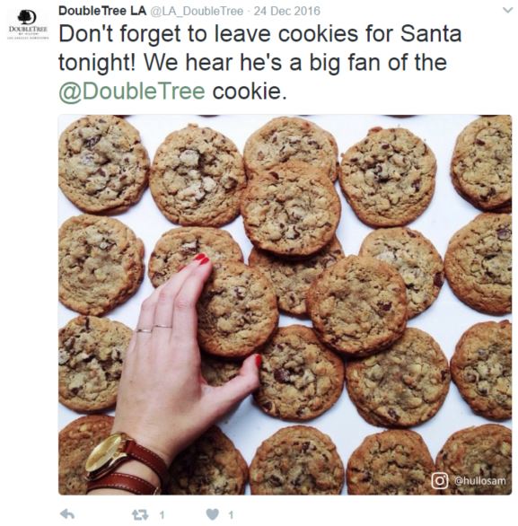 doubletree la tweet