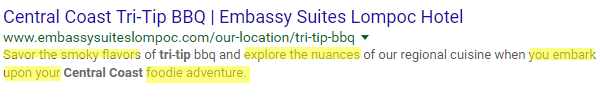 the third example of a good meta description