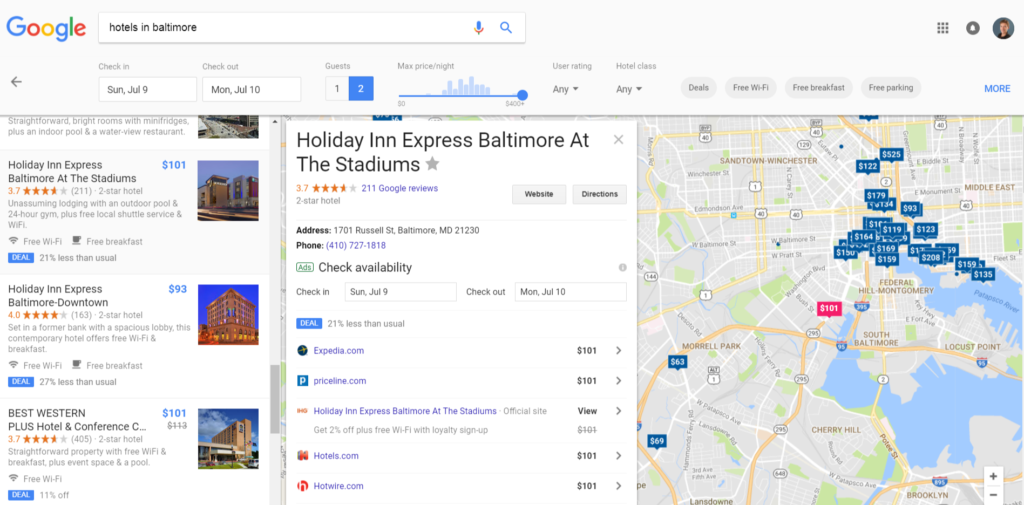 Google Maps Example