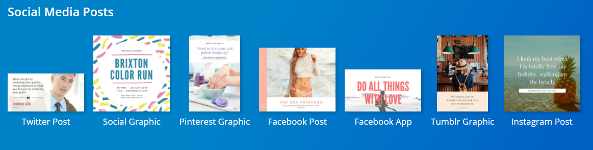 Canva Project Selector Screenshot