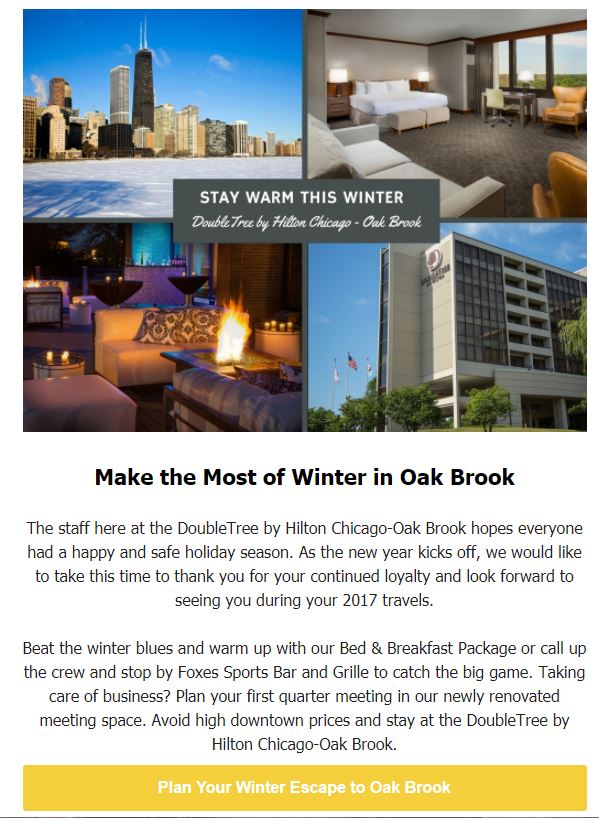 dobuletree oak brook stay example