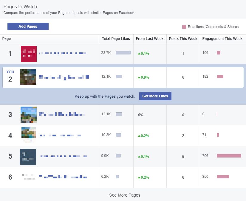 facebook pages insights