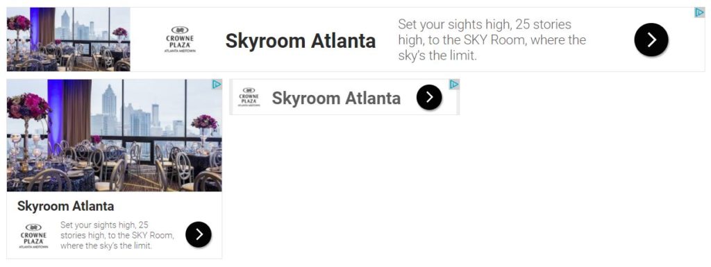 SKY Room Display Ad Example