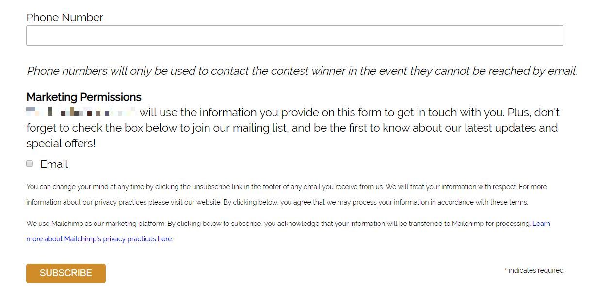 website new orleans giveaway example