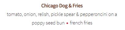 Chicago Hot Dog