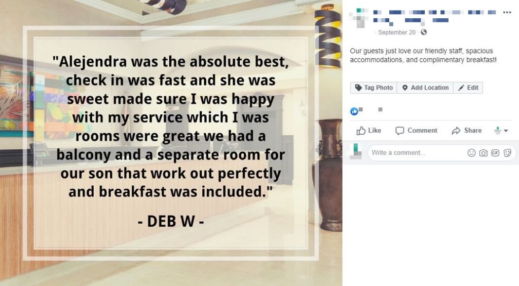 facebook review tripadvisor